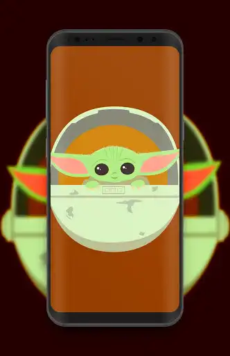 Play Baby Yoda Wallpaper  and enjoy Baby Yoda Wallpaper with UptoPlay