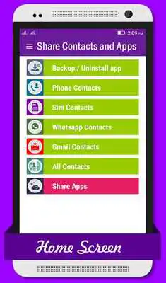 Play Backup Apps and Share Contacts