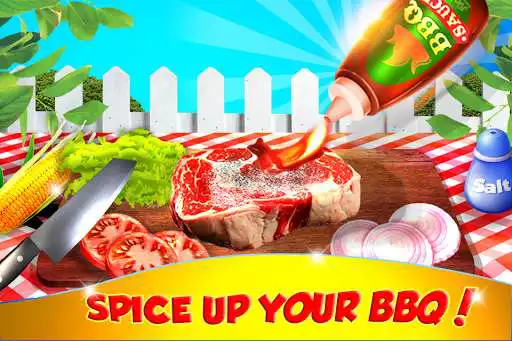 Play Backyard Barbecue Cooking as an online game Backyard Barbecue Cooking with UptoPlay