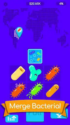 Play BACTERIA MERGER - Merge viruses!  and enjoy BACTERIA MERGER - Merge viruses! with UptoPlay