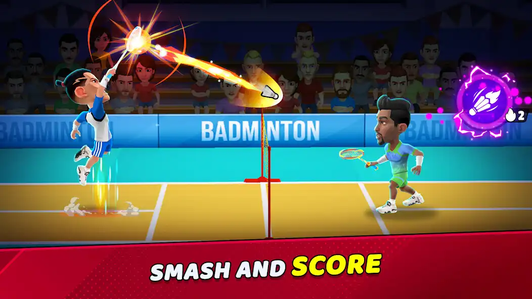 Play Badminton Clash 3D  and enjoy Badminton Clash 3D with UptoPlay
