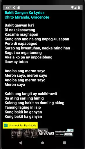 Play Bakit Ganyan Ka Lyrics  and enjoy Bakit Ganyan Ka Lyrics with UptoPlay