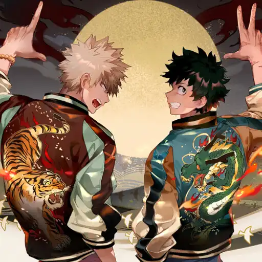 Play Bakugo x Deku Anime Wallpaper APK