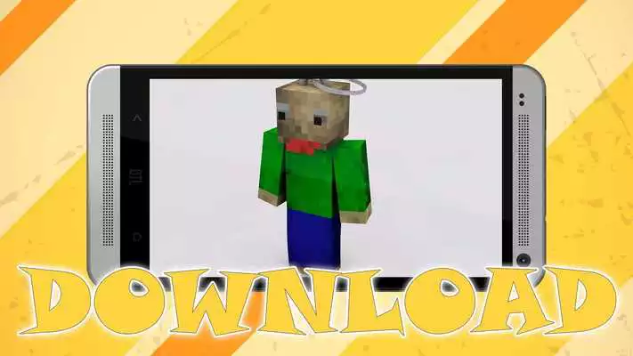 Play Baldi skins for Minecraft