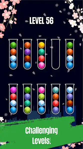 Play Ball Color Sorting Puzzle Game  and enjoy Ball Color Sorting Puzzle Game with UptoPlay