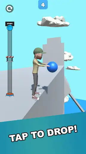 Play Ball Drop Challange 3D  and enjoy Ball Drop Challange 3D with UptoPlay