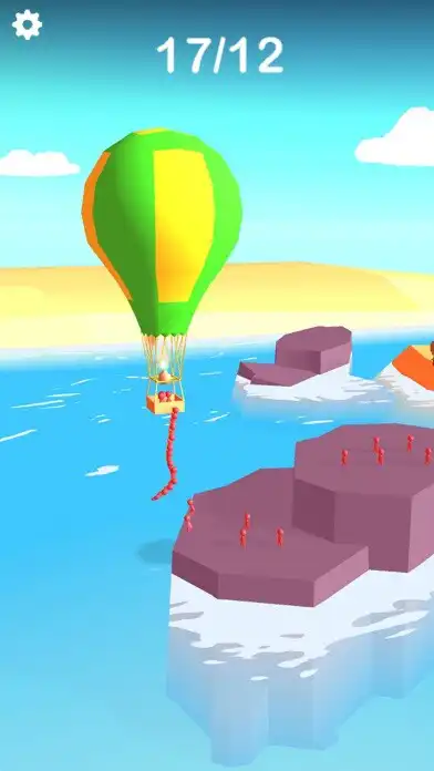 Play Balloon Escape 3D as an online game Balloon Escape 3D with UptoPlay