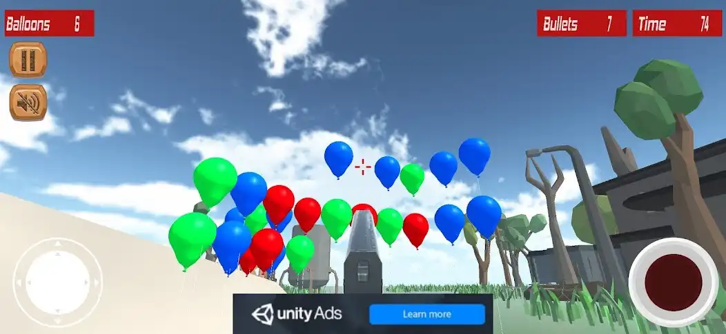 Play balloon shooting 3d as an online game balloon shooting 3d with UptoPlay