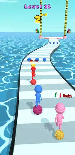 Play Ball Runner as an online game Ball Runner with UptoPlay