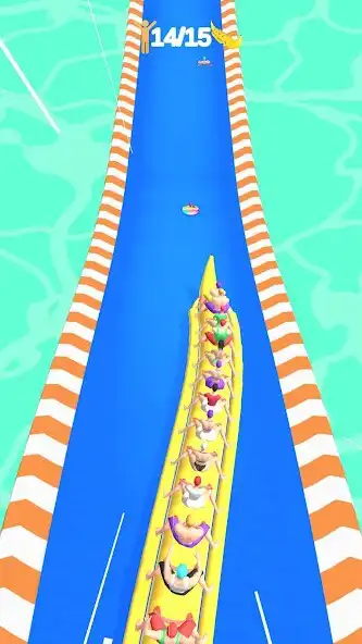 Play Banana Boat 3D! as an online game Banana Boat 3D! with UptoPlay