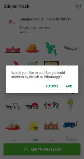 Play APK Bangladeshi Stickers by bKash  and enjoy Bangladeshi Stickers by bKash with UptoPlay com.bKash.bangladeshistickers