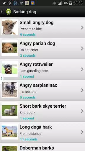 Play Barking Dog Sounds as an online game Barking Dog Sounds with UptoPlay