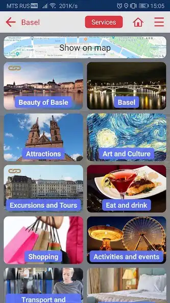 Play Basel City Guide as an online game Basel City Guide with UptoPlay