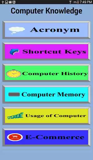 Play Basic Computer Knowledge  Fundamentals  and enjoy Basic Computer Knowledge  Fundamentals with UptoPlay