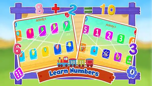 Play Basic Math Number Matching App  and enjoy Basic Math Number Matching App with UptoPlay