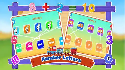 Play Basic Math Number Matching App as an online game Basic Math Number Matching App with UptoPlay