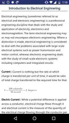 Play Basics of Electrical Engineering