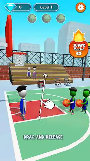 Play Basketball Block - sports game  and enjoy Basketball Block - sports game with UptoPlay