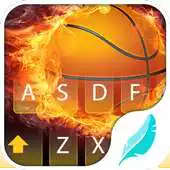 Free play online Basketball fire for Keyboard APK