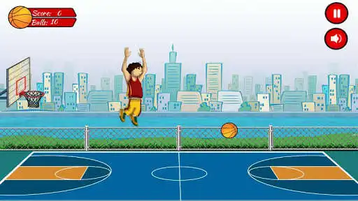 Play Basketball Hoopslam as an online game Basketball Hoopslam with UptoPlay