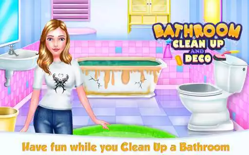 Play Bathroom Cleanup and Deco  and enjoy Bathroom Cleanup and Deco with UptoPlay