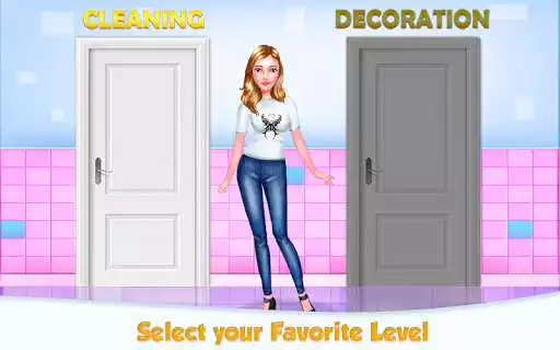 Play Bathroom Cleanup and Deco as an online game Bathroom Cleanup and Deco with UptoPlay