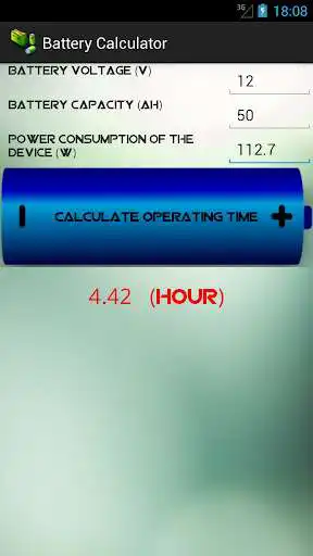 Play Battery Calculator  and enjoy Battery Calculator with UptoPlay