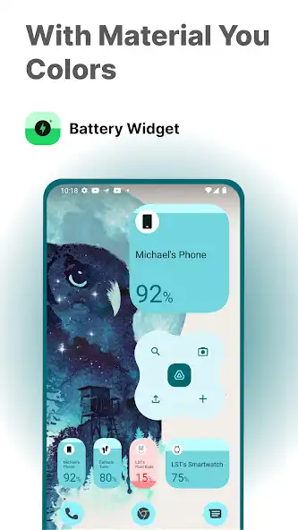 Play Battery Widget - Android 12 as an online game Battery Widget - Android 12 with UptoPlay