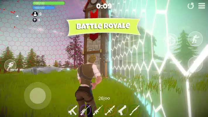 Play Battle Royale Fort Practice