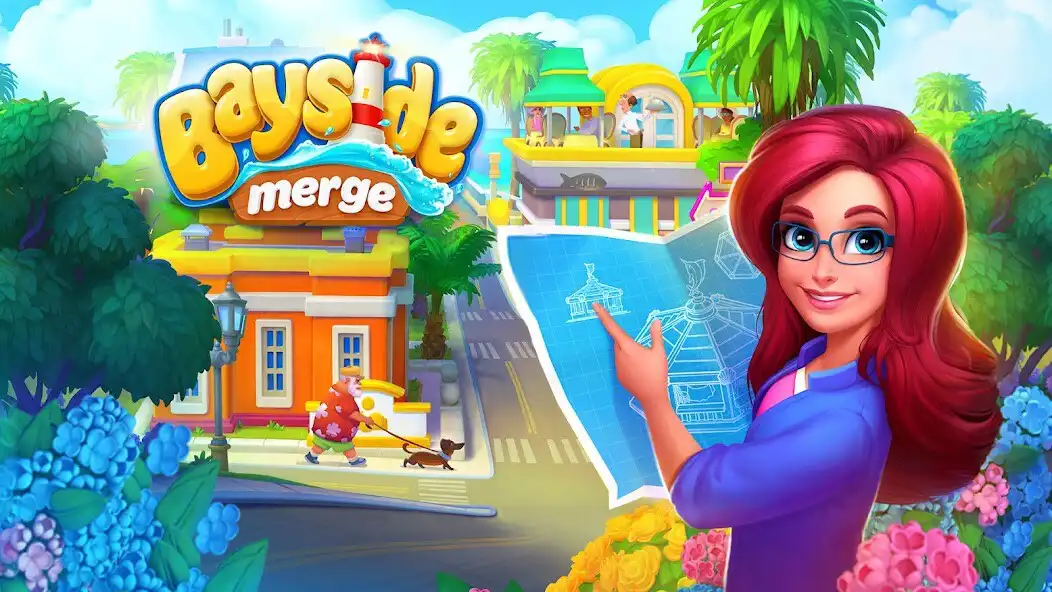 Play Bayside Merge: Renovation game  and enjoy Bayside Merge: Renovation game with UptoPlay