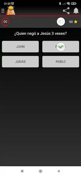 Play BÍBLIA PREGUNTAS as an online game BÍBLIA PREGUNTAS with UptoPlay
