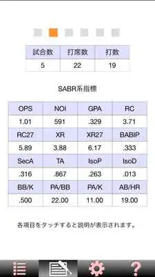 Play BBmyscore -Baseball analysis-