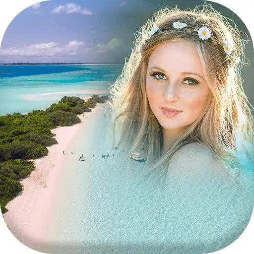 Free play online Beach Photo Frame Editor APK