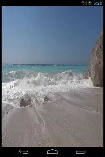 Play Beach Rock Live Wallpaper as an online game Beach Rock Live Wallpaper with UptoPlay