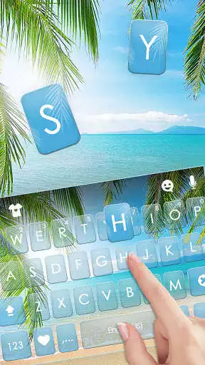 Play Beach Summer Keyboard Background as an online game Beach Summer Keyboard Background with UptoPlay