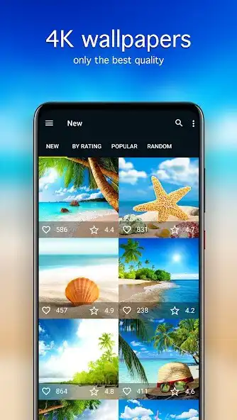 Play Beach Wallpapers 4K  and enjoy Beach Wallpapers 4K with UptoPlay