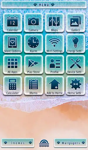 Play Beach & Waves Theme as an online game Beach & Waves Theme with UptoPlay