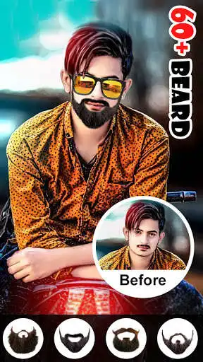 Play Beard Photo Editor 2021 as an online game Beard Photo Editor 2021 with UptoPlay