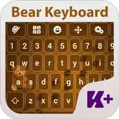 Free play online Bear Keyboard Theme APK