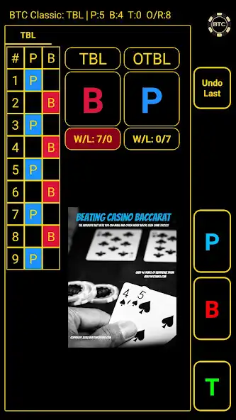 Play BeatTheCasino.com Baccarat APP  and enjoy BeatTheCasino.com Baccarat APP with UptoPlay