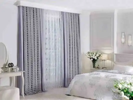 Play Beautiful Bedroom Curtain Idea