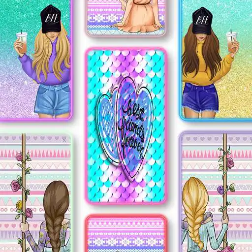 Play Beautiful BFF Wallpaper APK