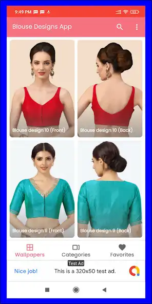 Play Beautiful Blouse Neck Designs  and enjoy Beautiful Blouse Neck Designs with UptoPlay