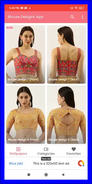 Play Beautiful Blouse Neck Designs as an online game Beautiful Blouse Neck Designs with UptoPlay