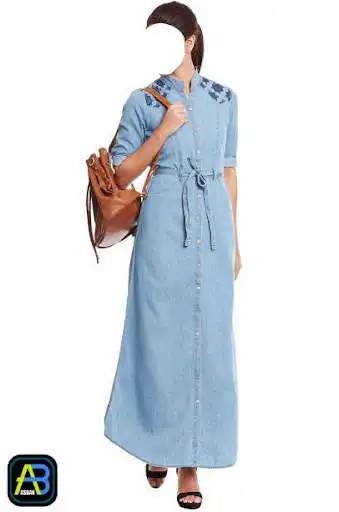 Play Beautiful Denim Dresses Design  and enjoy Beautiful Denim Dresses Design with UptoPlay