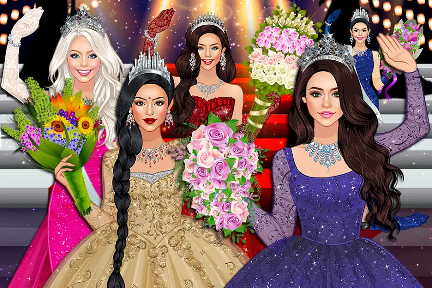 Play Beauty Queen Dress Up Games  and enjoy Beauty Queen Dress Up Games with UptoPlay