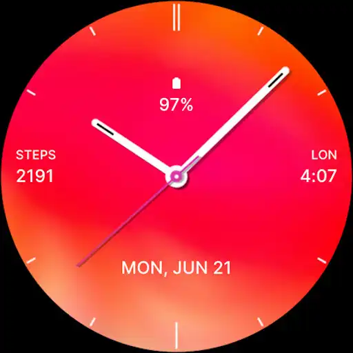 Play Beauty Red Watch Face APK