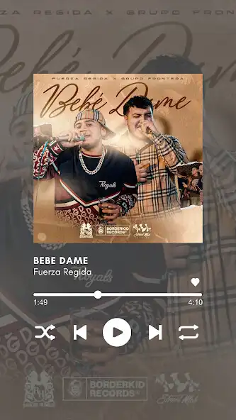 Play Bebe Dame - Fuerza MP3 Offline  and enjoy Bebe Dame - Fuerza MP3 Offline with UptoPlay