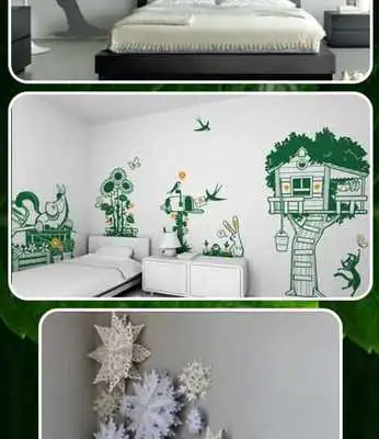 Play bedroom wall decoration