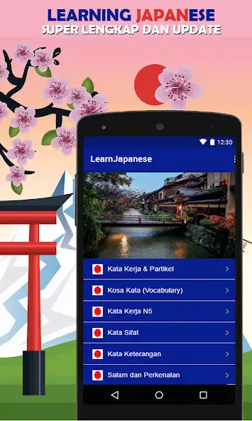 Play Belajar Bahasa Jepang - Terbaru as an online game Belajar Bahasa Jepang - Terbaru with UptoPlay